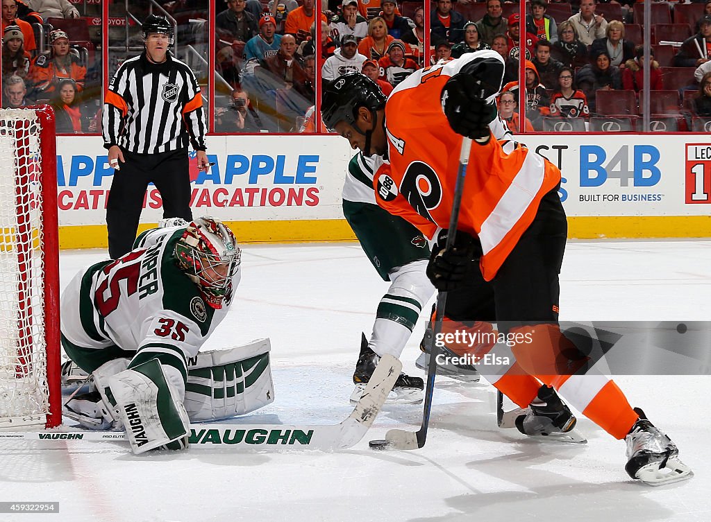 Minnesota Wild v Philadelphia Flyers