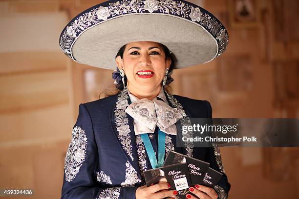 Olivia Gorra attends the 15th Annual Latin GRAMMY Awards at the MGM Grand Garden Arena on November 20, 2014 in Las Vegas, Nevada.