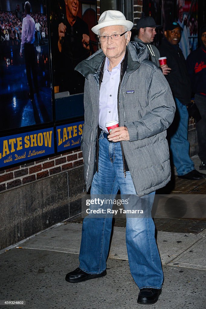 Celebrities Visit "Late Show With David Letterman" - November 20, 2014
