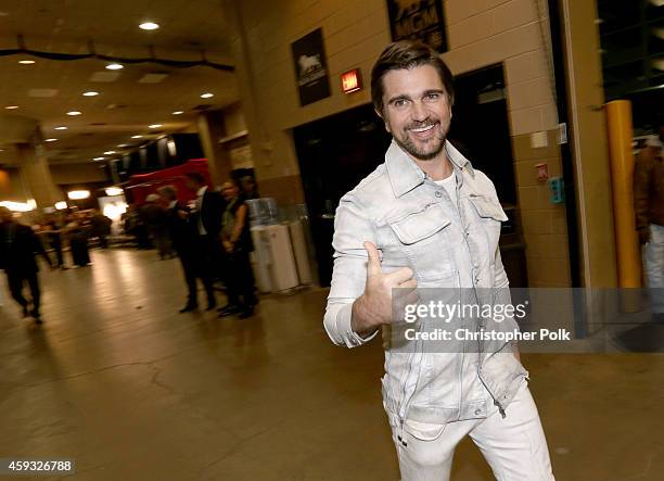 Singer Juanes attends the 15th Annual Latin GRAMMY Awards at the MGM Grand Garden Arena on November 20, 2014 in Las Vegas, Nevada.