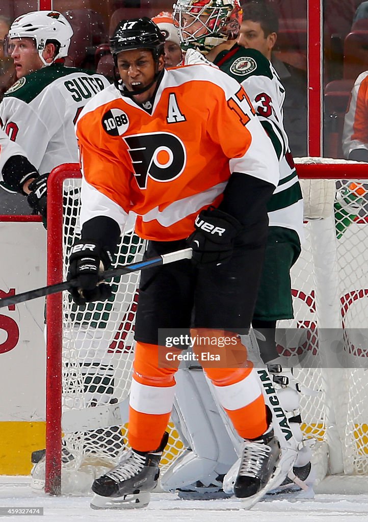 Minnesota Wild v Philadelphia Flyers