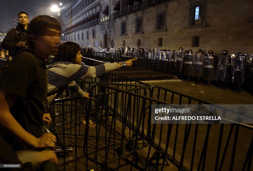 MEXICO-CRIME-MISSING-PROTEST