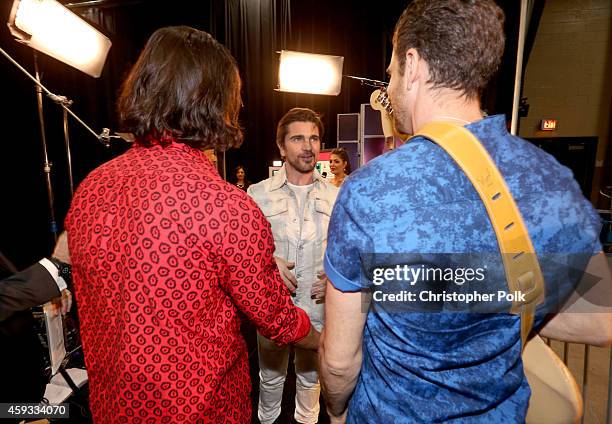 Singer Juanes attends the 15th Annual Latin GRAMMY Awards at the MGM Grand Garden Arena on November 20, 2014 in Las Vegas, Nevada.