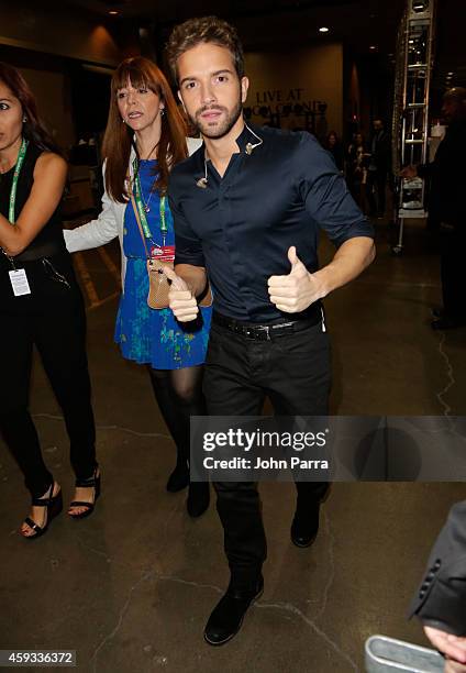 Musician Pablo Alboran attends the 15th annual Latin GRAMMY Awards at the MGM Grand Garden Arena on November 20, 2014 in Las Vegas, Nevada.