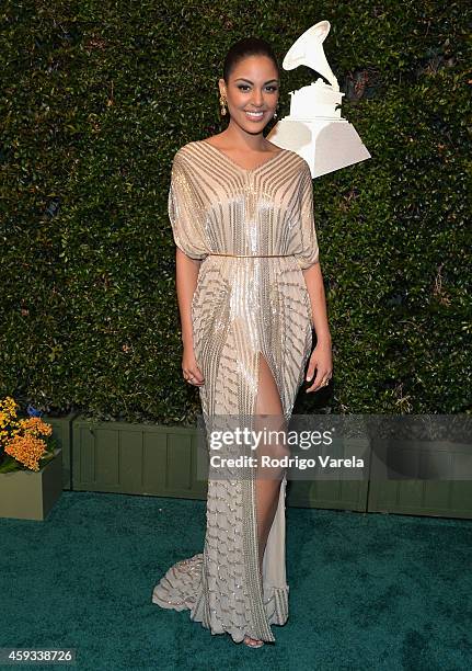 Model Nabila Tapia attends the 15th annual Latin GRAMMY Awards at the MGM Grand Garden Arena on November 20, 2014 in Las Vegas, Nevada.