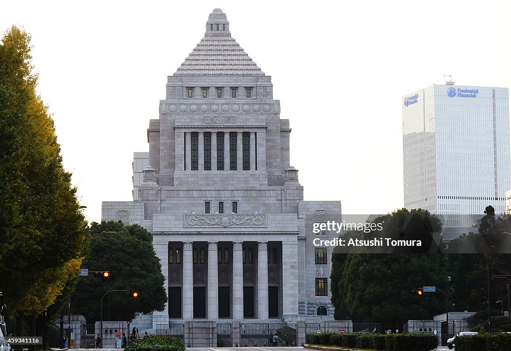 General Images Of Japan As Abe Dissolves Lower House of Parliament