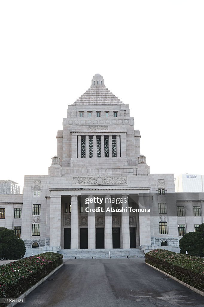 General Images Of Japan As Abe Dissolves Lower House of Parliament