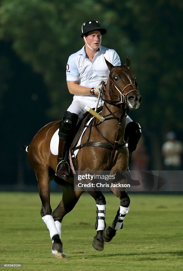Sentebale Polo Cup Presented By Royal Salute World Polo In Abu Dhabi With Prince Harry - Polo