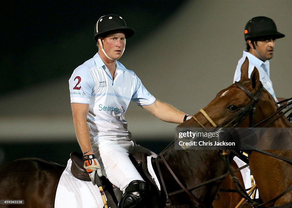 Sentebale Polo Cup Presented By Royal Salute World Polo In Abu Dhabi With Prince Harry - Polo