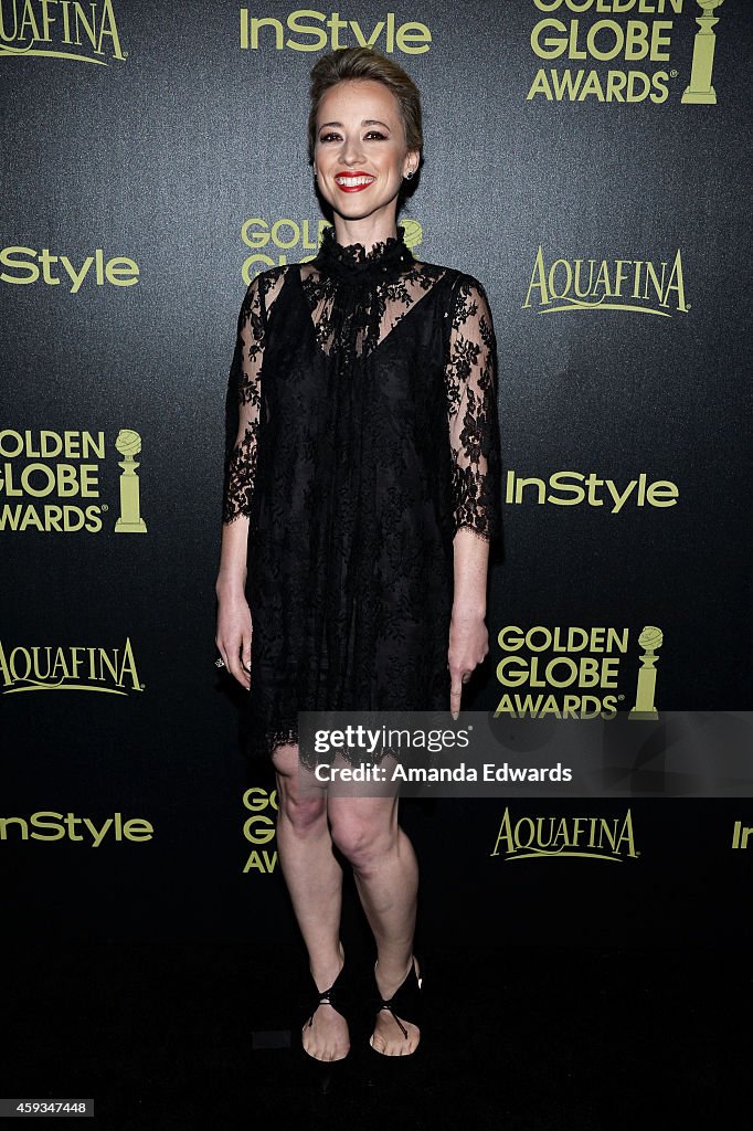 The Hollywood Foreign Press Association And InStyle Celebrate The 2015 Golden Globe Award Season