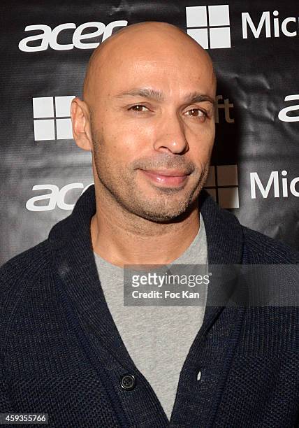 Eric judor attends the Acer Pop Up Store Launch Party at Les Halles on November 20, 2014 in Paris, France.