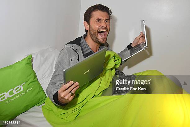 Christophe Beaugrand attends the Acer Pop Up Store Launch Party at Les Halles on November 20, 2014 in Paris, France.