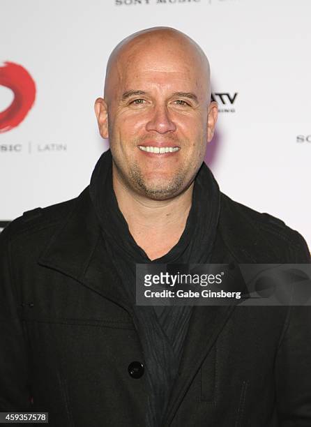Singer/songwriter Gian Marco Zignago attends Sony Music's Latin Grammy after party at XS The Nightclub at Encore Las Vegas on November 20, 2014 in...