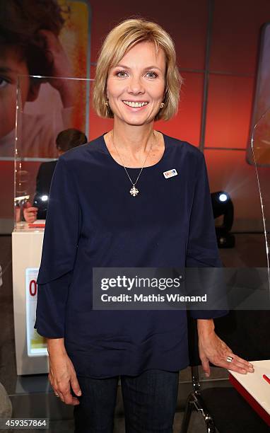 Ilka Essmueller attends the RTL Telethon 2014 on November 21, 2014 in Cologne, Germany.