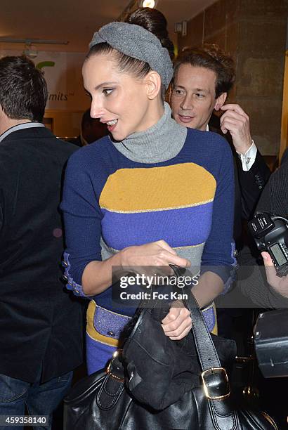 Frederique Bel attends the Acer Pop Up Store Launch Party at Les Halles on November 20, 2014 in Paris, France.