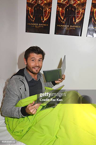 Christophe Beaugrand attends the Acer Pop Up Store Launch Party at Les Halles on November 20, 2014 in Paris, France.