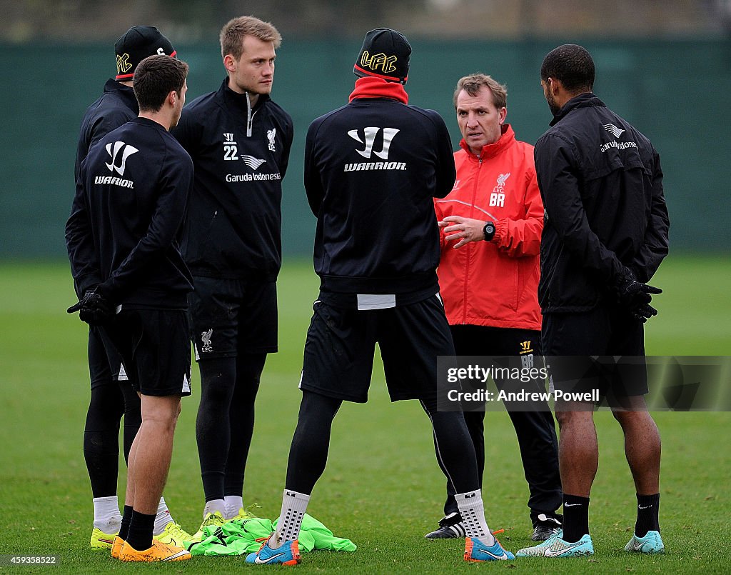 Liverpool FC Training Session