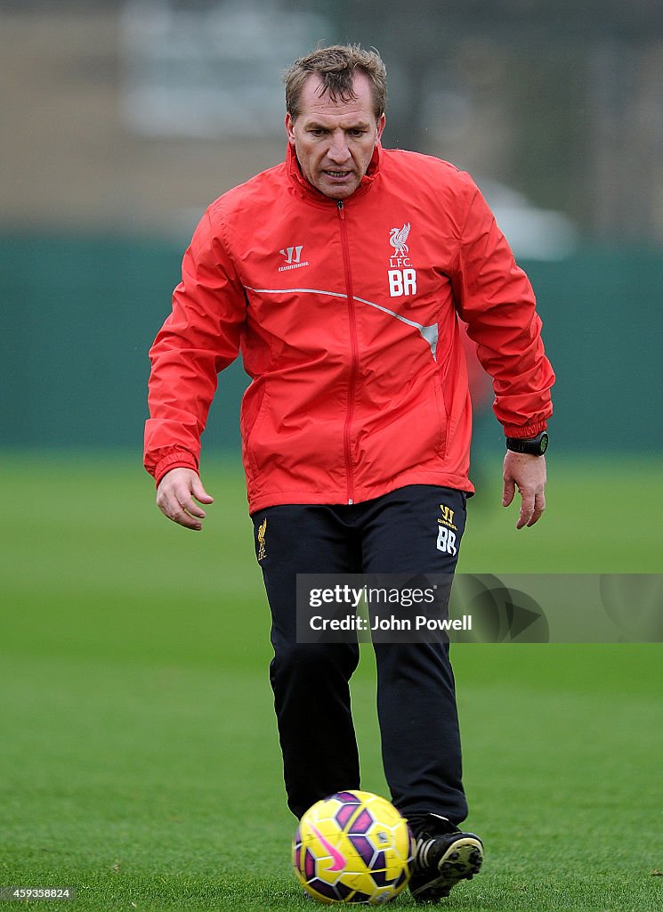 Liverpool FC Training Session