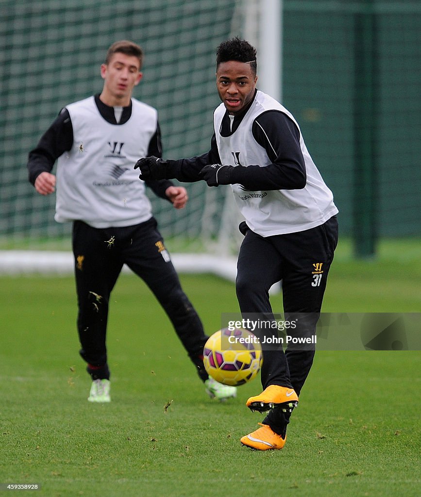 Liverpool FC Training Session