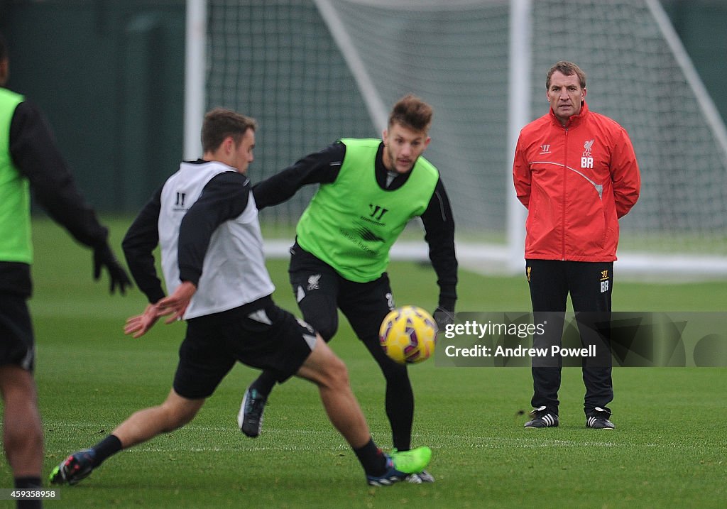 Liverpool FC Training Session