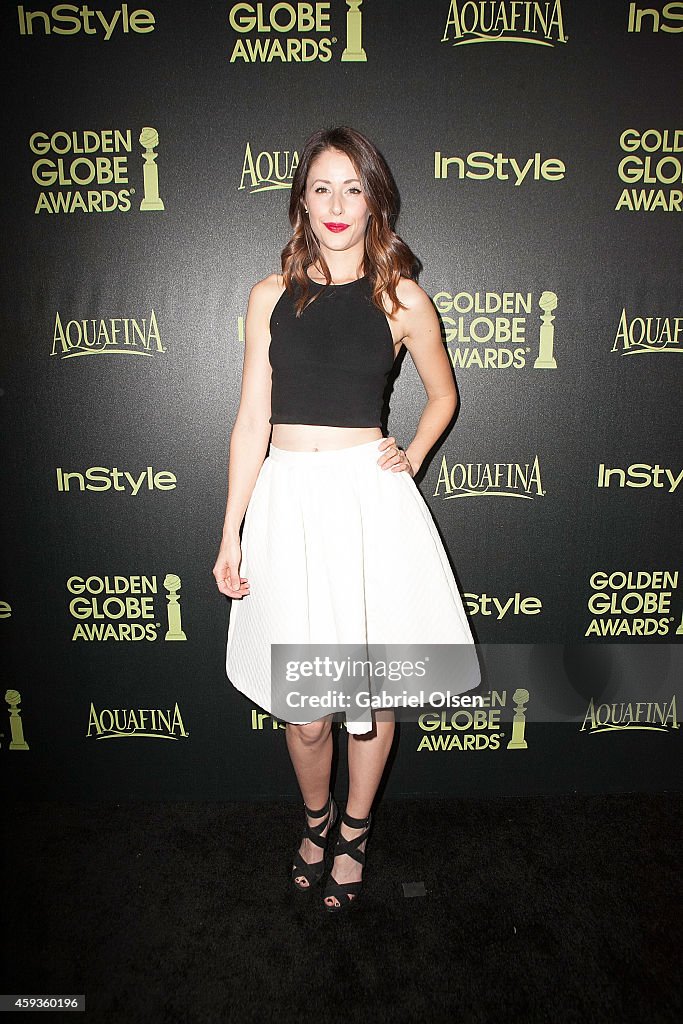 The Hollywood Foreign Press Association (HFPA) And InStyle Celebrate The 2015 Golden Globe Award Season - Arrivals