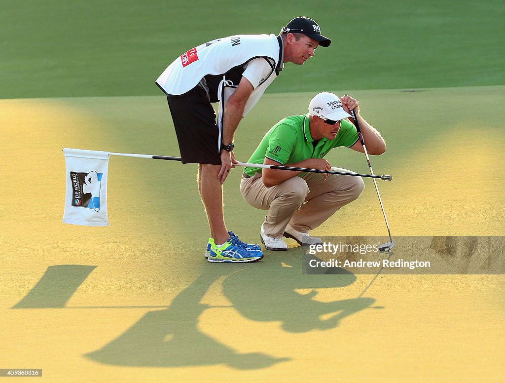 DP World Tour Championship - Day Two