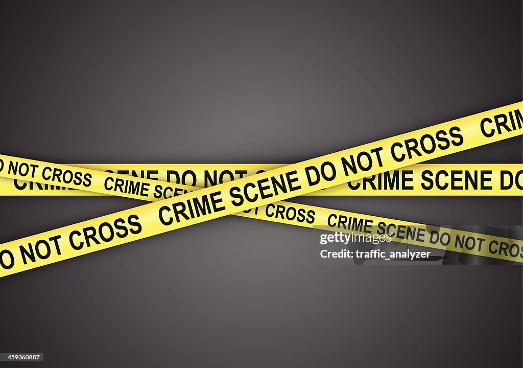Crime scene do not cross