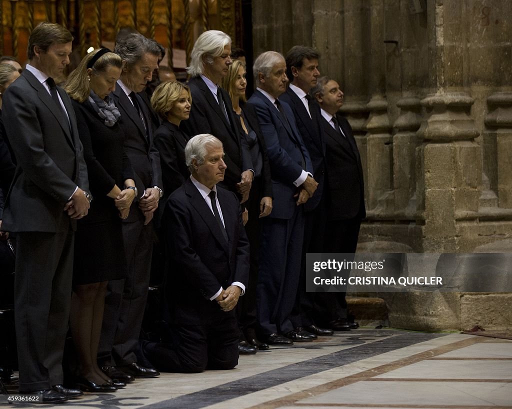 SPAIN-ROYALS-ALBA-FUNERAL