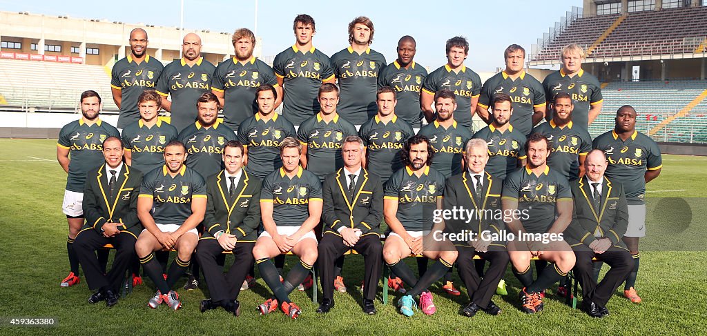 Springboks Captains Run