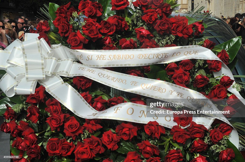 Funeral Service For Duchess of Alba In Seville Cathedral