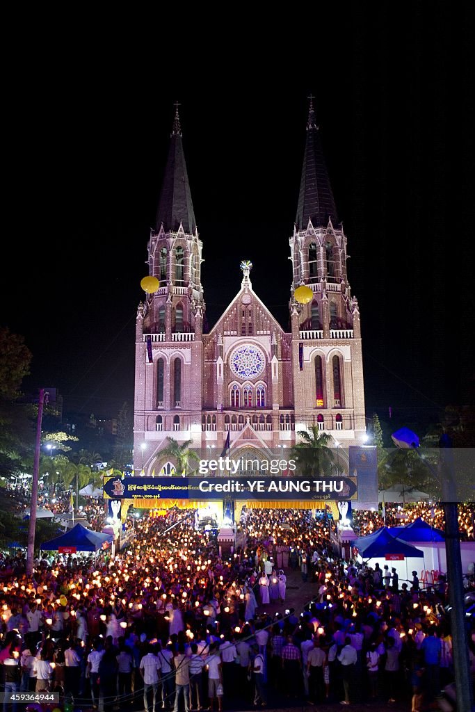 MYANMAR-RELIGION-CHRISTIANITY