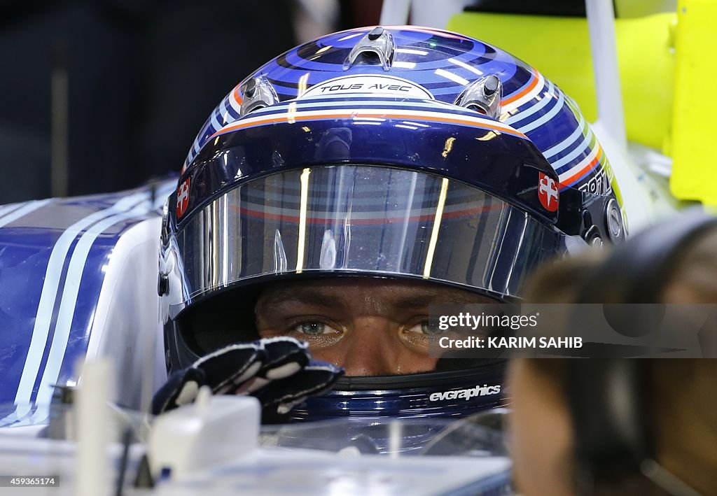 AUTO-PRIX-F1-ABU-DHABI-PRACTICE