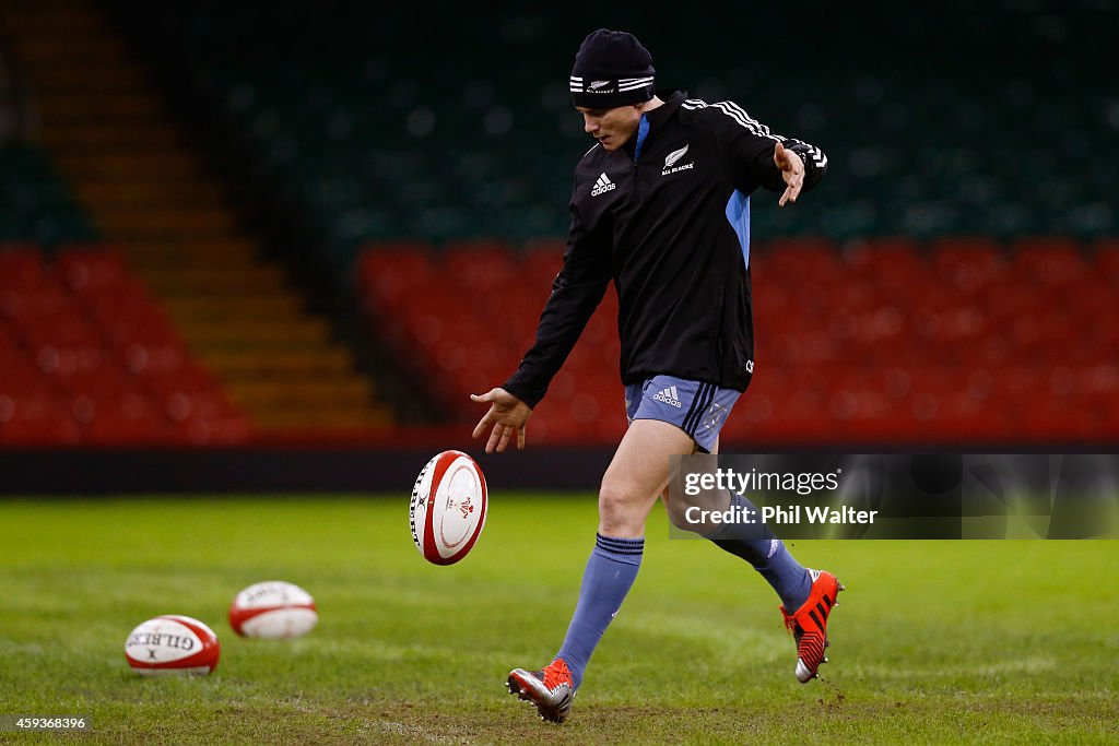 New Zealand All Blacks Visit Millennium Stadium