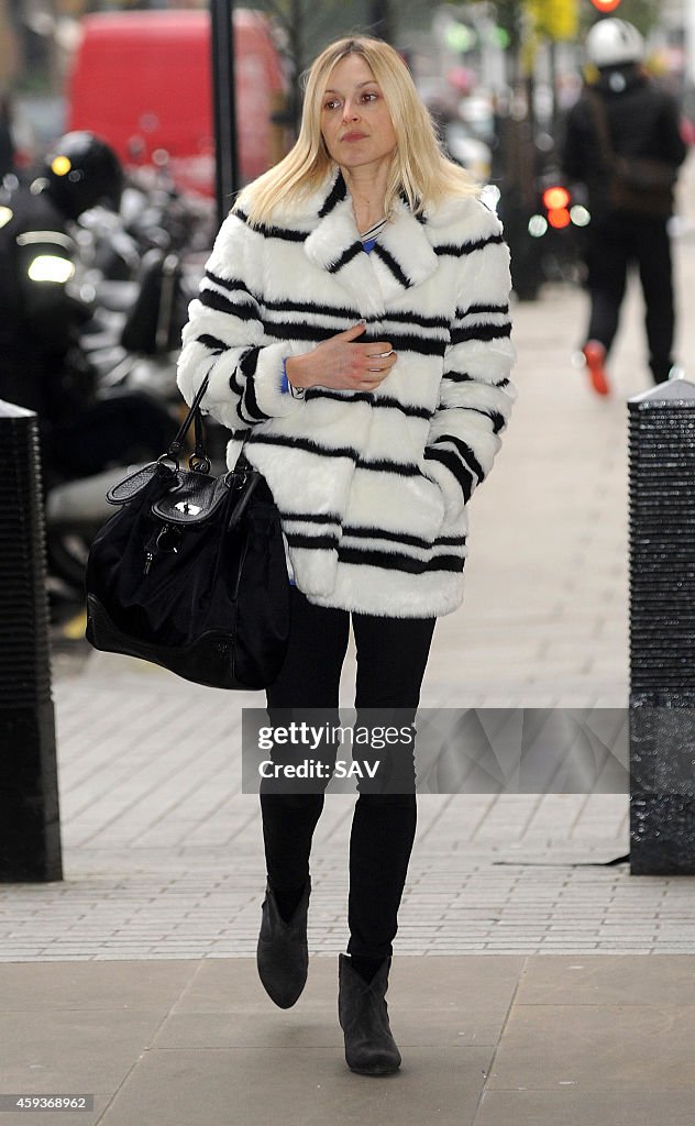London Celebrity Sightings -  November 21, 2014
