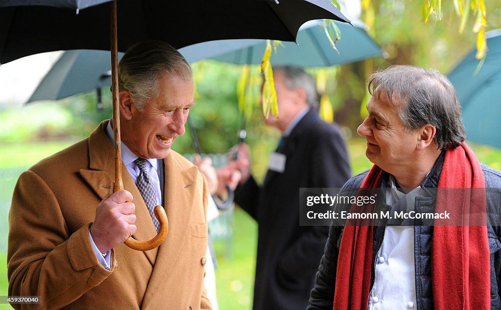 Prince Of Wales Visits The National Heritage Garden