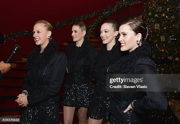 Raven Roockette 58 The Radio City Rockettes Unveil The Rockette Wax Figure Stock Photos ...