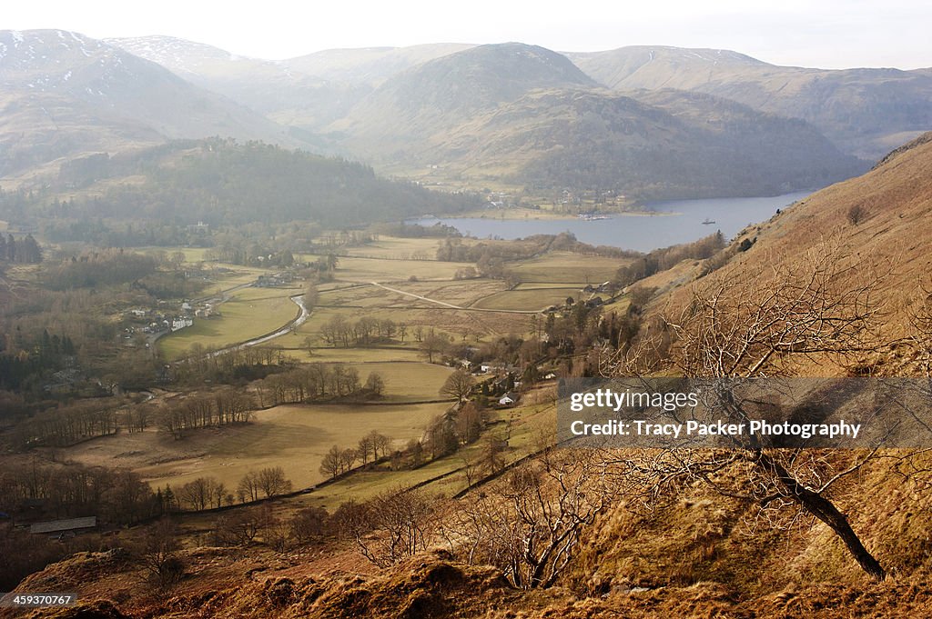 Overlooking Patterdale to Ullswater
