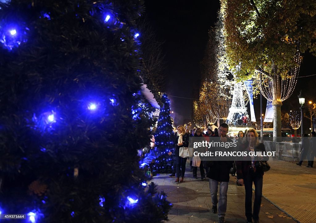 FRANCE-CHRISTMAS-PARIS