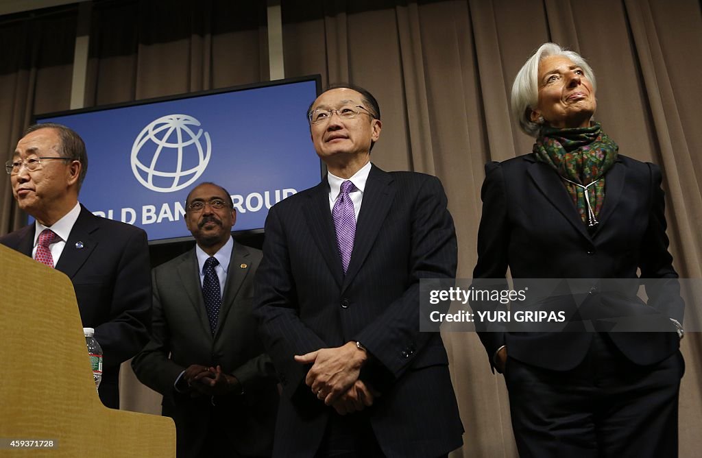 HEALTH-EBOLA-WORLDBANK-UN-IMF-MALI-ECONOMY