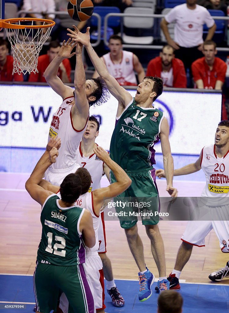 Unicaja Malaga v Cedevita Zagreb  - Turkish Airlines Euroleague