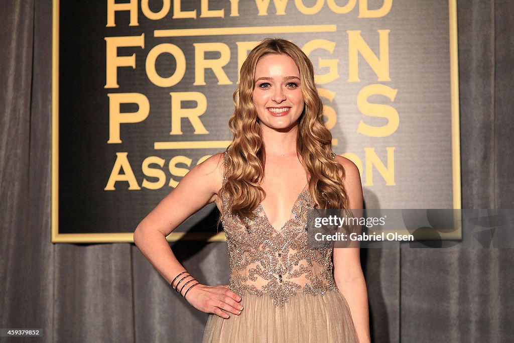 The Hollywood Foreign Press Association (HFPA) And InStyle Celebrate The 2015 Golden Globe Award Season - Arrivals