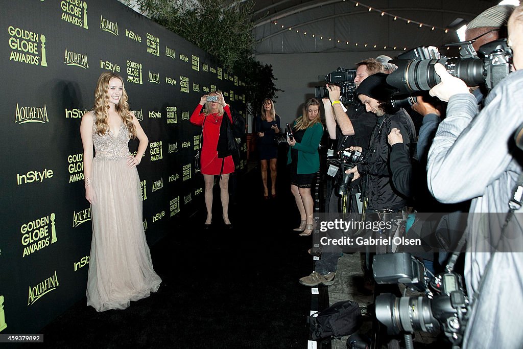 The Hollywood Foreign Press Association (HFPA) And InStyle Celebrate The 2015 Golden Globe Award Season - Arrivals