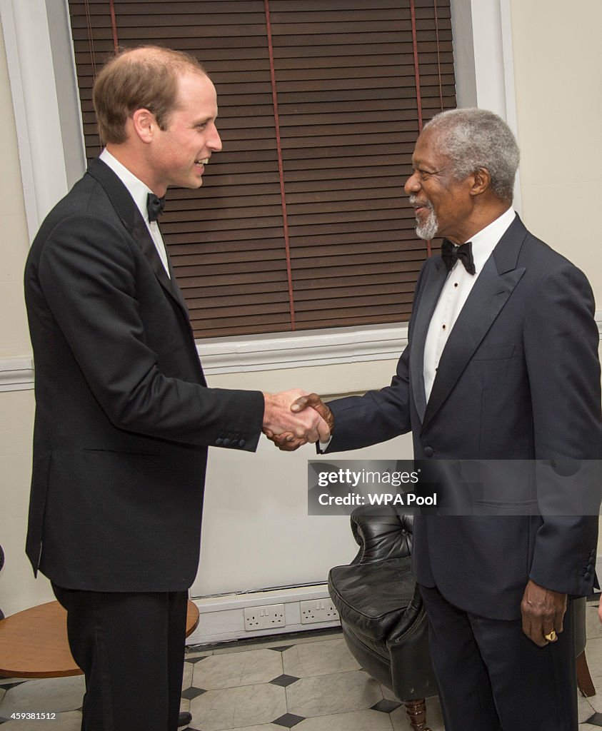 Duke Of Cambridge Presents The Chatham House Prize 2014