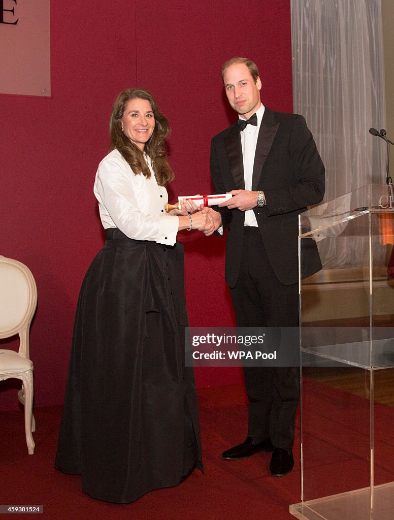 Duke Of Cambridge Presents The Chatham House Prize 2014