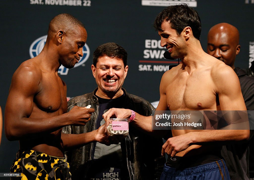 UFC Fight Night Weigh-in