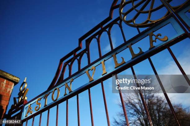 General view outside the stadium before the Barclays Premier League match between Aston Villa and Crystal Palace at Villa Park on December 26, 2013...