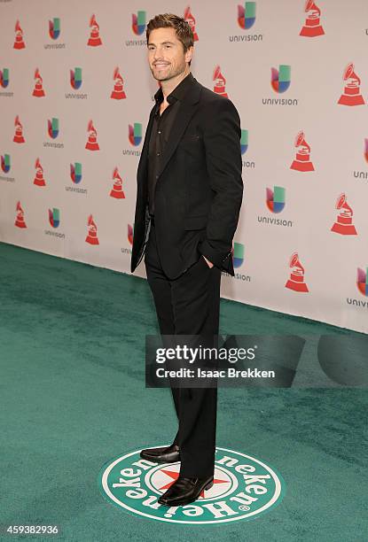 Actor Eric Winter attends the 15th annual Latin GRAMMY Awards at the MGM Grand Garden Arena on November 20, 2014 in Las Vegas, Nevada.