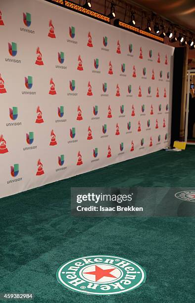 General view of the atmosphere at the 15th annual Latin GRAMMY Awards at the MGM Grand Garden Arena on November 20, 2014 in Las Vegas, Nevada.