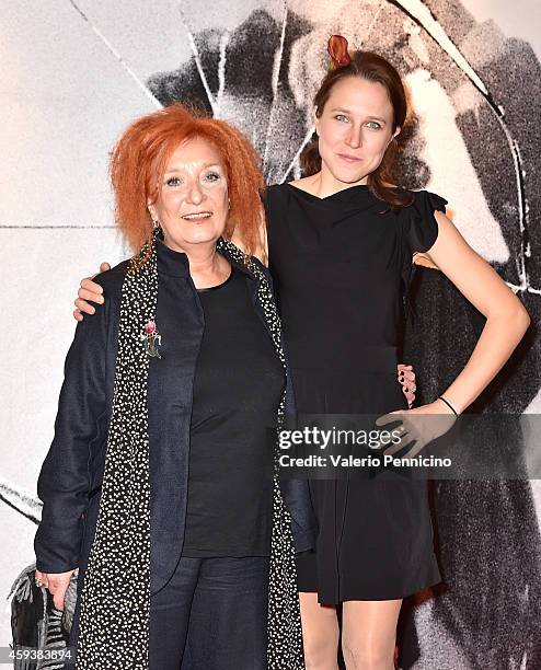 Josephine Decker and Emanuela Martini attend the 32th Turin Film Festival Opening Night on November 21, 2014 in Turin, Italy.