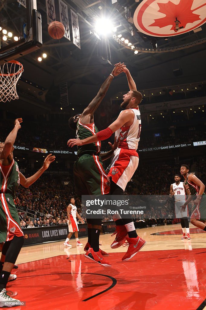 Milwaukee Bucks v Toronto Raptors